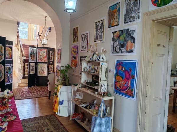 Hallway exhibition