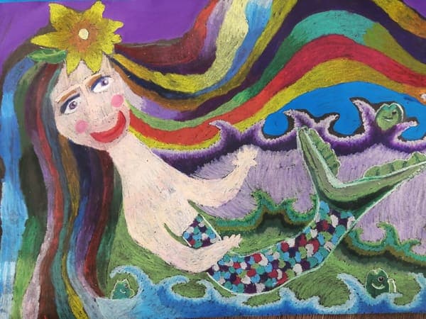Mermaid, drawing