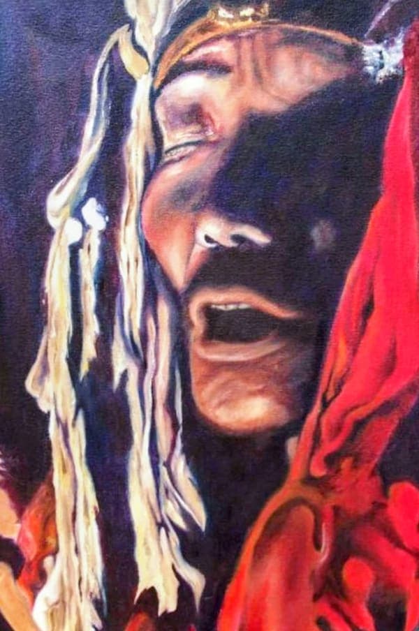 Man in a prayer shawl